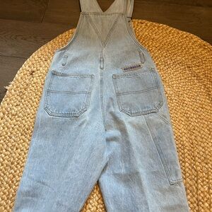 Light Blue Denim Overalls